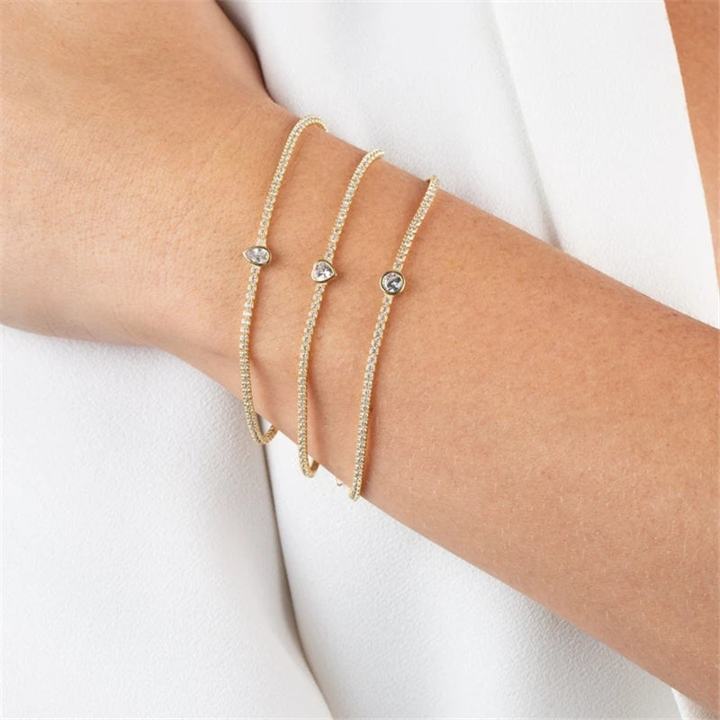 Bracelet minimaliste Cristal